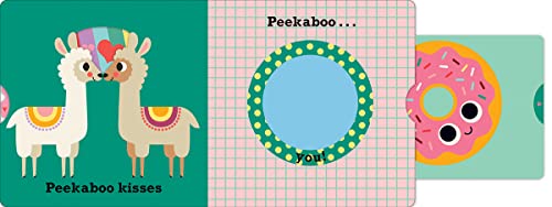 Peekaboo: Love: (An Interactive Board Book for Babies & Toddlers with Mirror & Sliders to Push, Pull, or Turn. Cute Artwork Includes a Strawberry, Rainbow, Ladybug, & More.) (Peekaboo You)