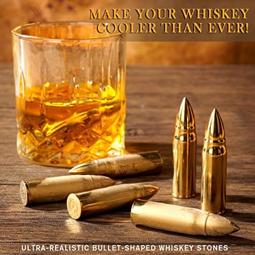 Gifts for Husband Him Men Valentines Day, Reusable Stainless Steel Engraved Whiskey Stones Glasses Set Gifts, Birthday Wedding Gift for Dad Husband Boyfriend Fiance, Cool Bourbon Scotch Set Gifts