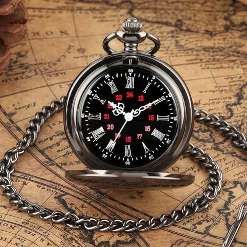 Groomsman Gifts for Wedding Engraved Pocket Watch Best Man Ring Bearer Groom Bride Father Roman Numerals Quartz Pocket Watches Wedding with Chain (1PCS 3PCS 4PCS 5PCS 6PCS)