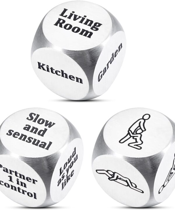 Anniversary Newlywed Honeymoon Gifts for Couple Women Men Valentines Day Naughty Gifts for Boyfriend Girlfriend Husband Wife Date Night Ideas Dice for Him Her Christmas Bridal Shower Gifts for Bride
