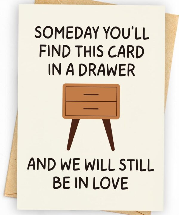 Happy Anniversary Card for Husband, Wife Him, Her, Women, Men, Couple | Husband Birthday Card for Men | Valentine Day Card & Gifts | Wedding Anniversary