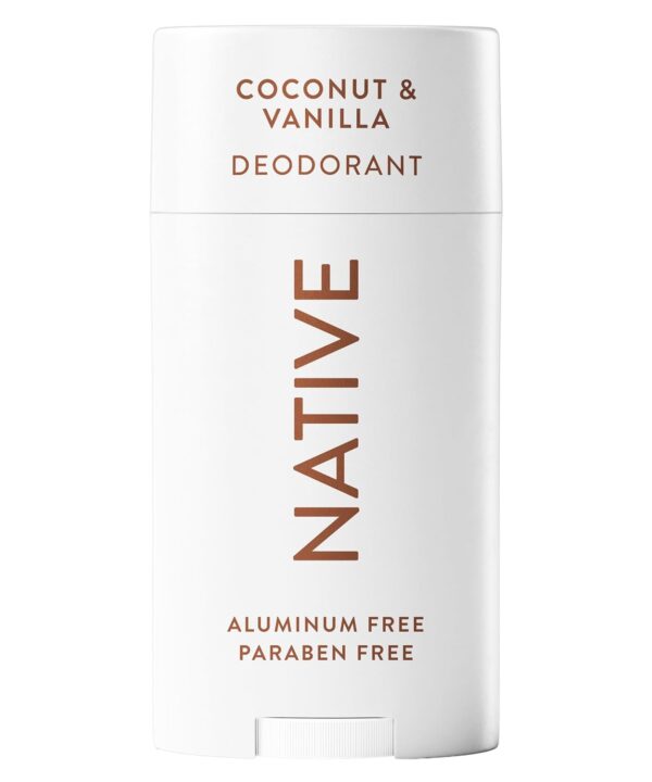 Native Deodorant Contains Naturally Derived Ingredients, 72 Hour Odor Control | Deodorant for Women and Men, Aluminum Free with Baking Soda, Coconut Oil and Shea Butter | Coconut & Vanilla