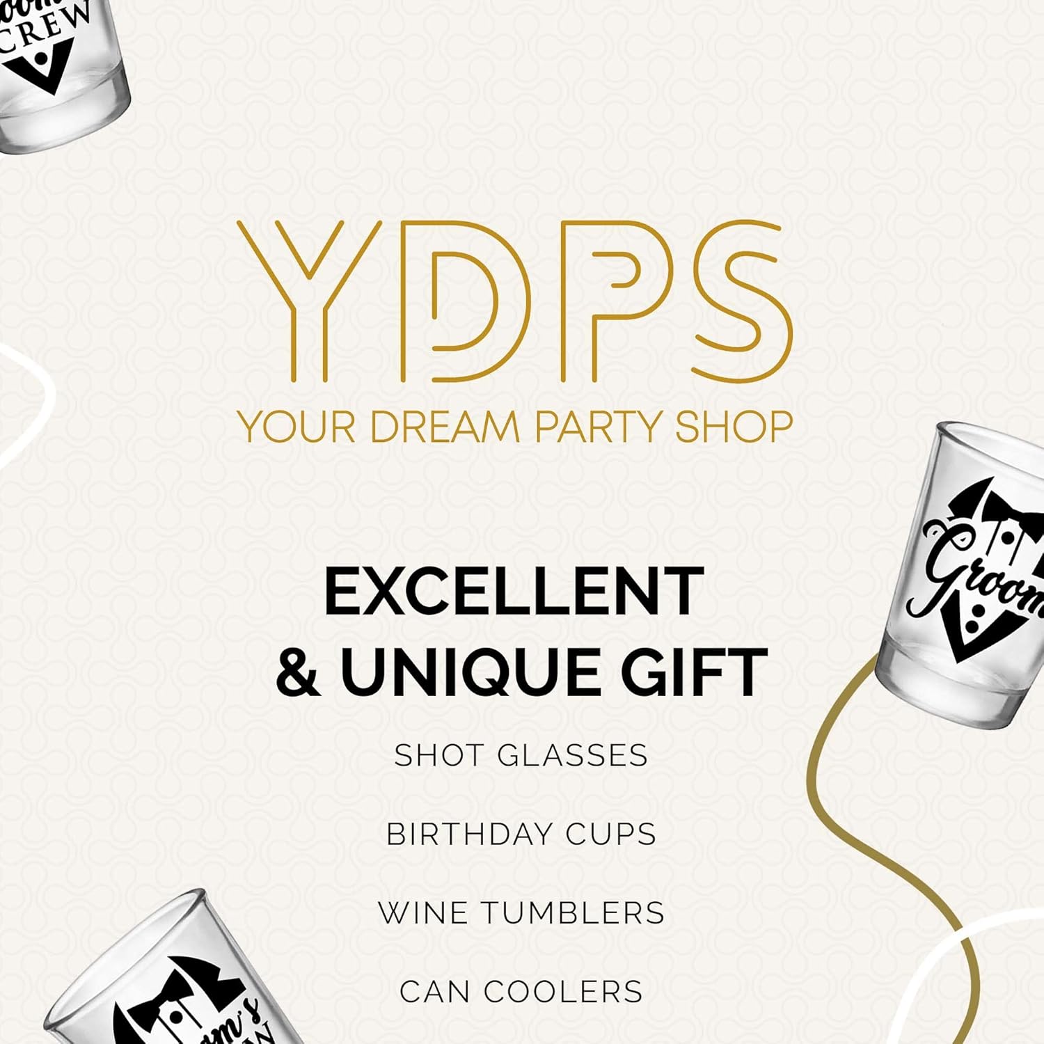 Bachelor Party Shot Glass Set of 12 1 for Groom and 11 for Groomsmen, 1.75oz Glasses, Groomsmen Proposal Gifts For Wedding, Team Groom Proposal, Party Favors for Men And Gift Ideas