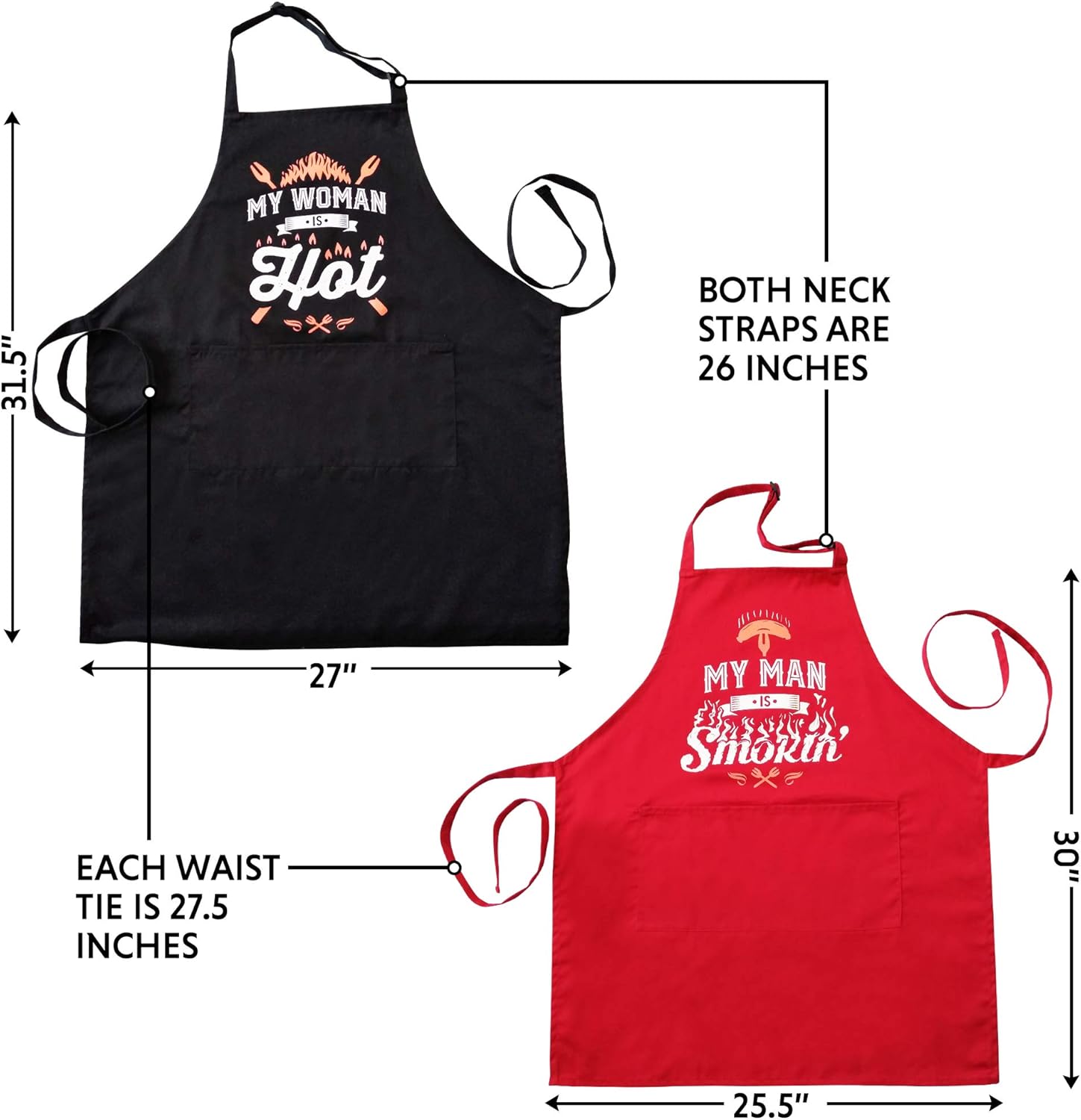 Wedding Gifts | Gift for Couples, Anniversary | Bridal Shower | Engagement | Gifts for Bride with His Hers Potholders and Gift Box