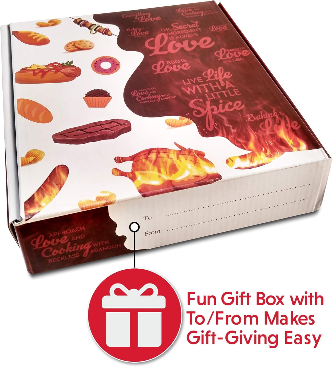 Wedding Gifts | Gift for Couples, Anniversary | Bridal Shower | Engagement | Gifts for Bride with His Hers Potholders and Gift Box