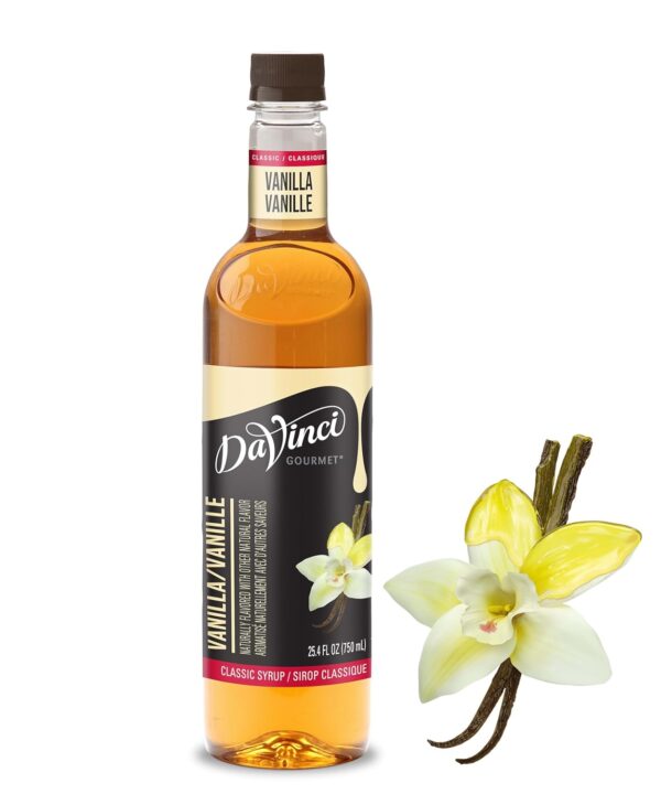 DaVinci Gourmet Classic Vanilla Syrup, 25.4 Fluid Ounces (Pack of 1)