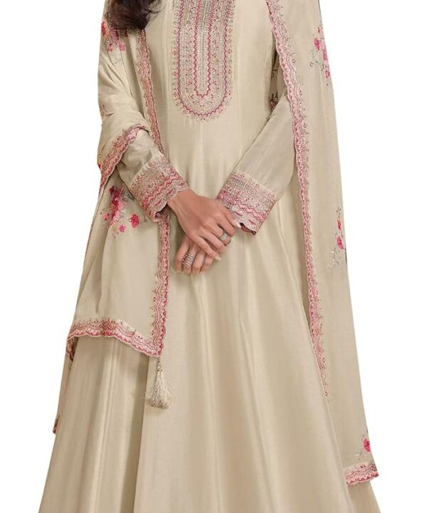 Pakistani Designer Women's Wedding Wear Beautiful Anarkali Gown Suits Indian Traditional Dress