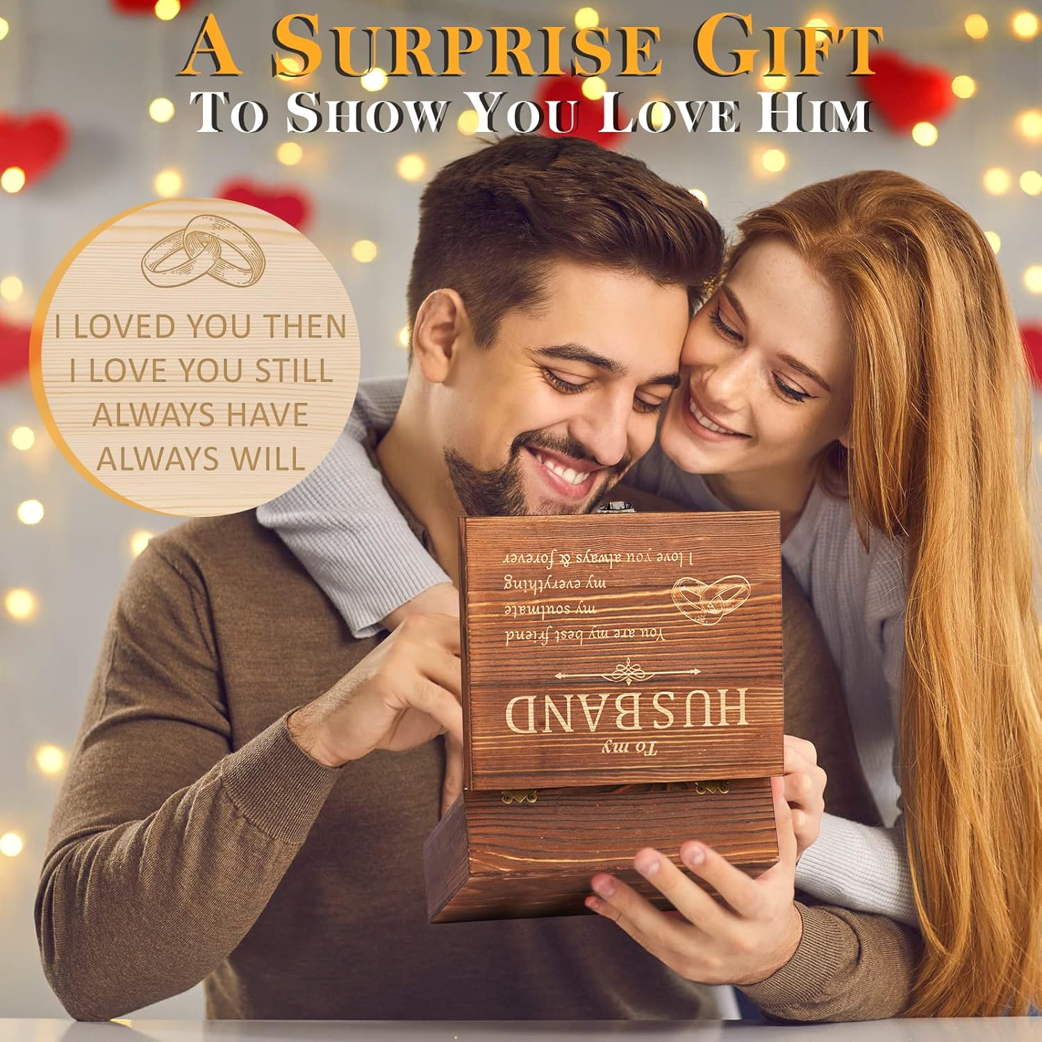 Gifts for Husband Him Men Valentines Day, Reusable Stainless Steel Engraved Whiskey Stones Glasses Set Gifts, Birthday Wedding Gift for Dad Husband Boyfriend Fiance, Cool Bourbon Scotch Set Gifts