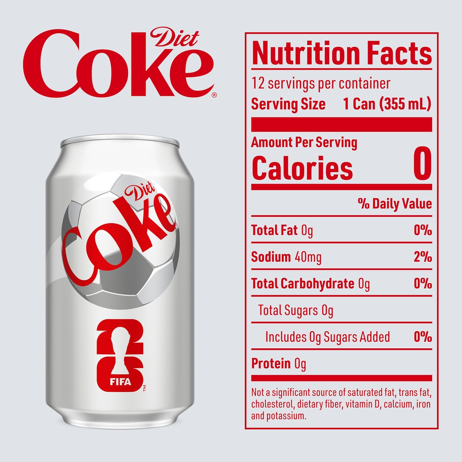 Diet Coke Soda Soft Drinks, 12 fl oz Fridge Pack Cans, 12 Pack – Cola Flavored Diet Soda Soft Drinks