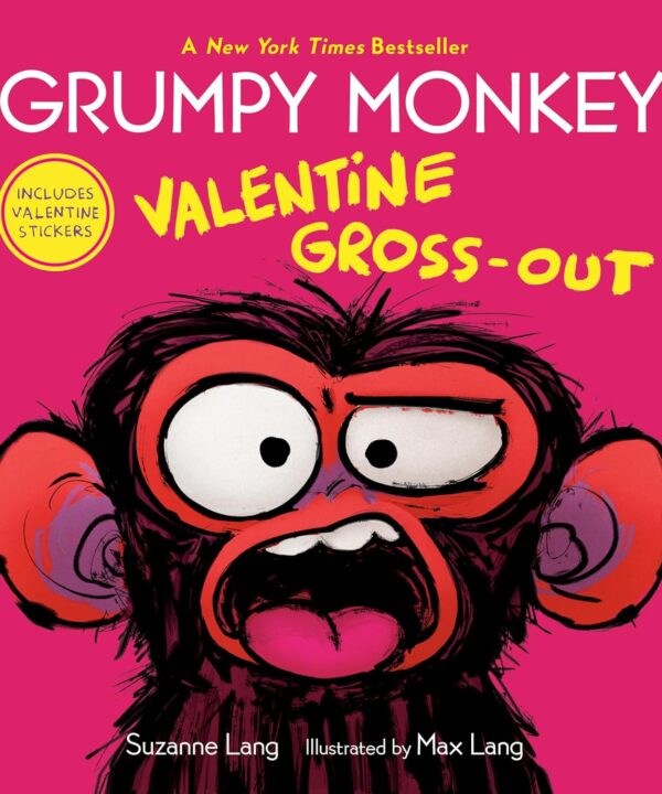 Grumpy Monkey Valentine Gross-Out: Includes Valentine Stickers