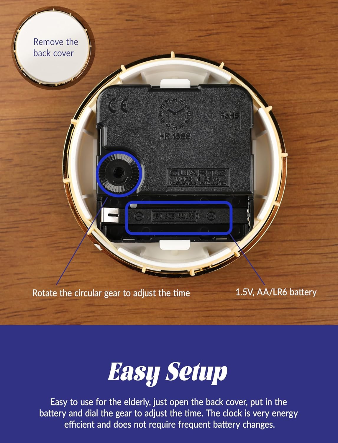 25th Wedding Anniversary Crystal Quartz Clock,25 Years of Marriage Gift,Happy Silver Anniversary Decoration Gift,for Parents,Grandparents,Couple