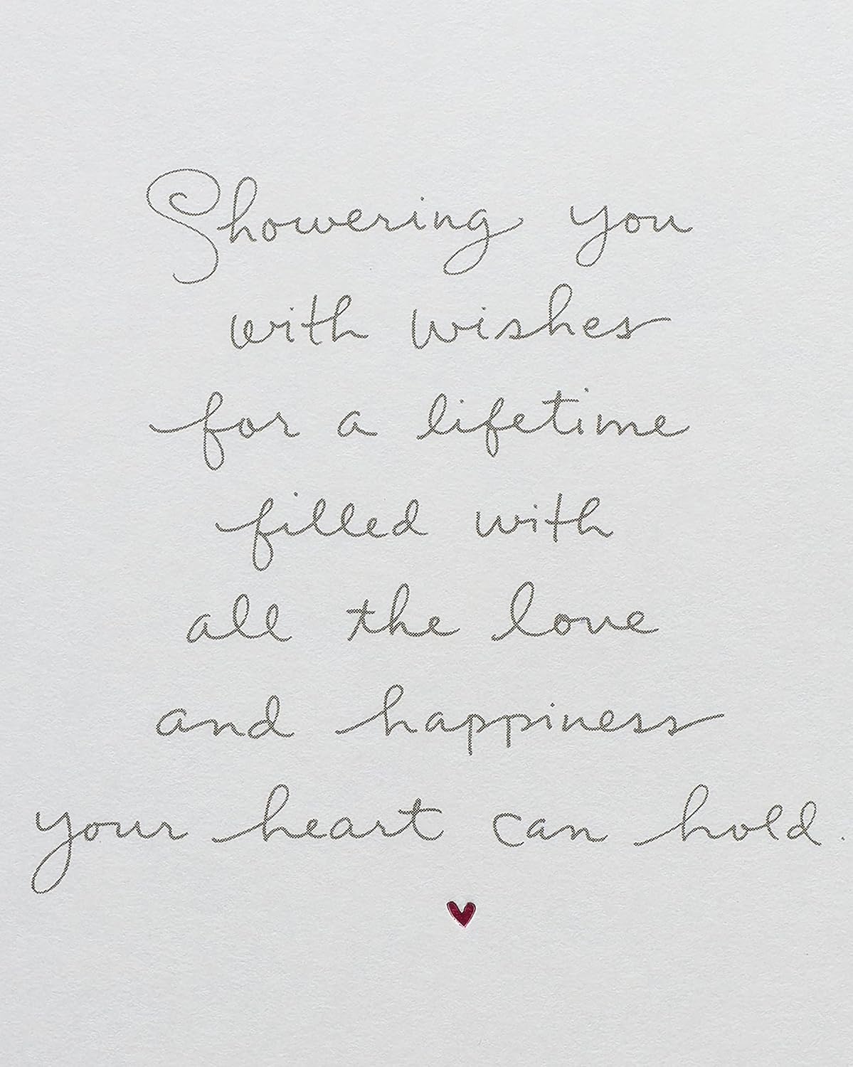 American Greetings Bridal Shower Card (Dress)