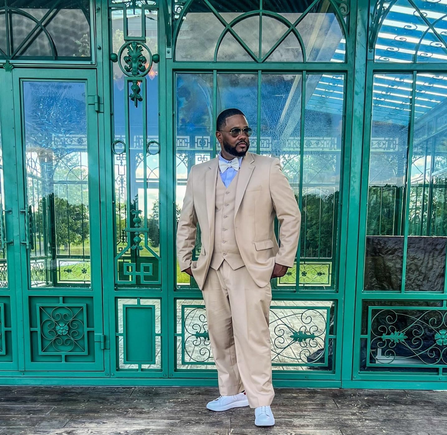 Mens 3 Piece Regualr Fit One Button Formal Business Men Suit Groomsman Tuxedos for Wedding(Blazer+Vest+Pant)