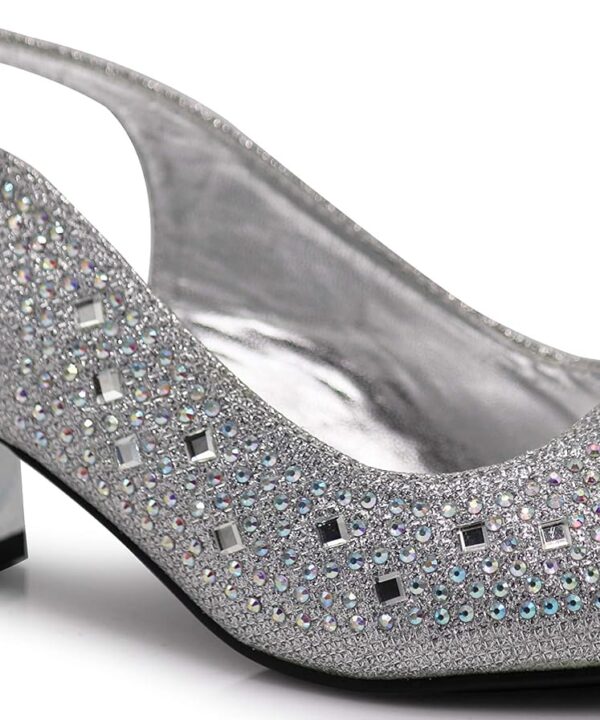 Enzo Romeo Lime01 Womens Open Toe Low Heel Wedding Rhinestone Wedge Sandal Shoes