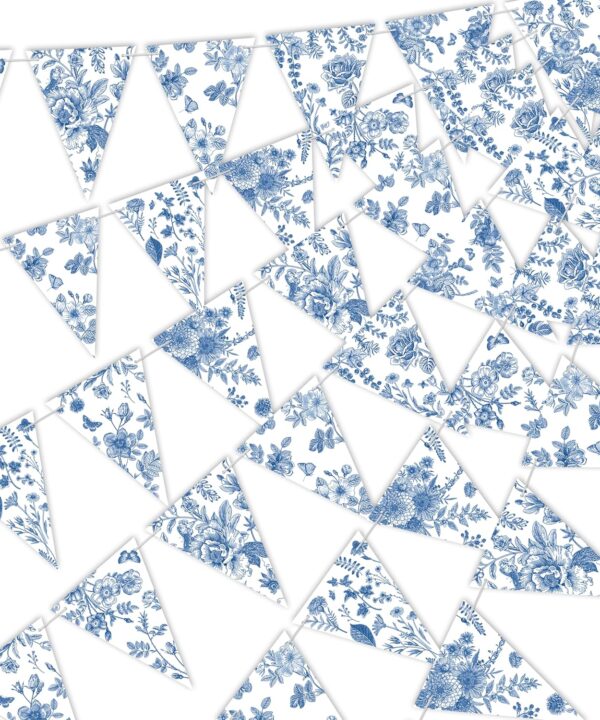 5pcs Something Blue Before I Do Pennant Garlands Something Blue Before I Do Bridal Shower Decorations Bride to Be Party Triangle Banners for Wedding Engagement Bachelorette Party Supplies