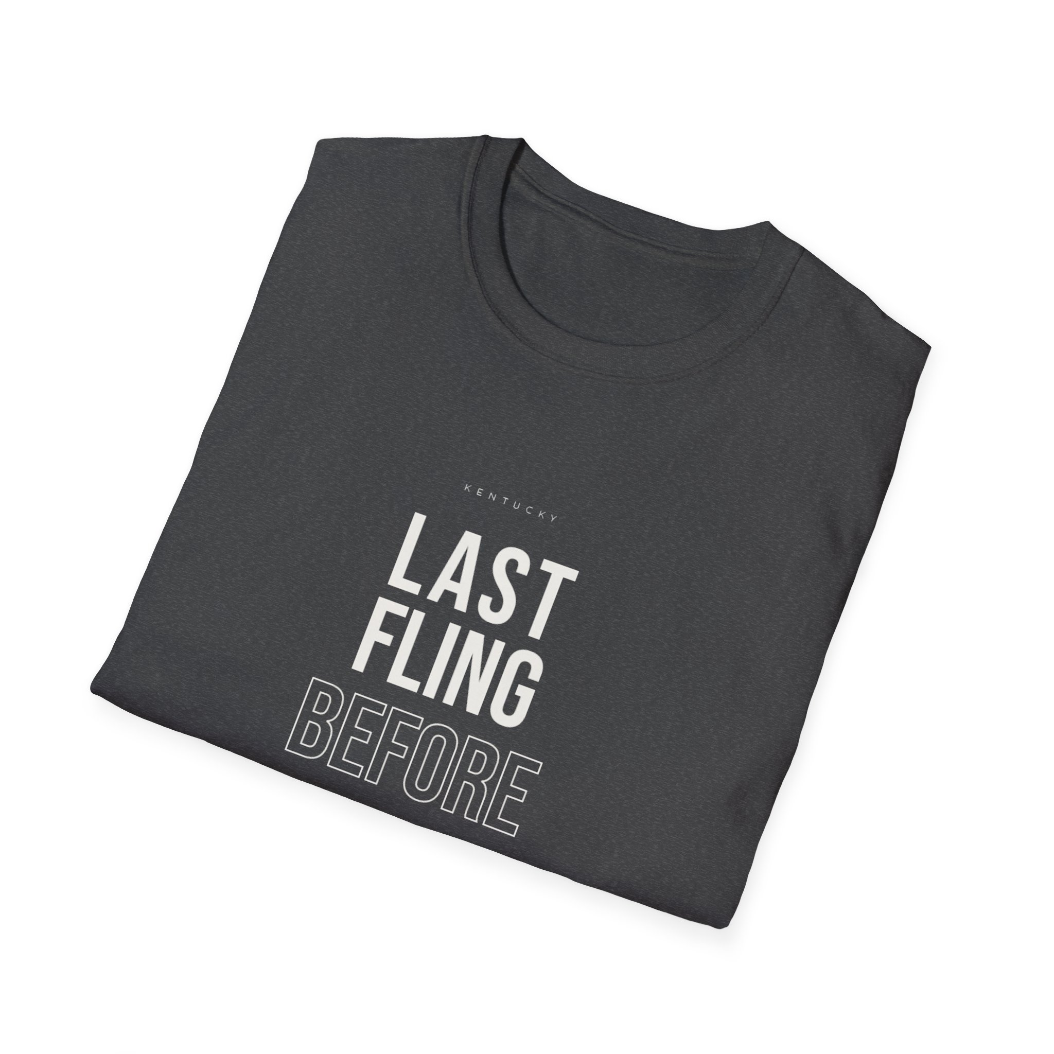 Bachelorette Party T-Shirt — "Last Fling Before The Ring" Graphic Tee - Image 17