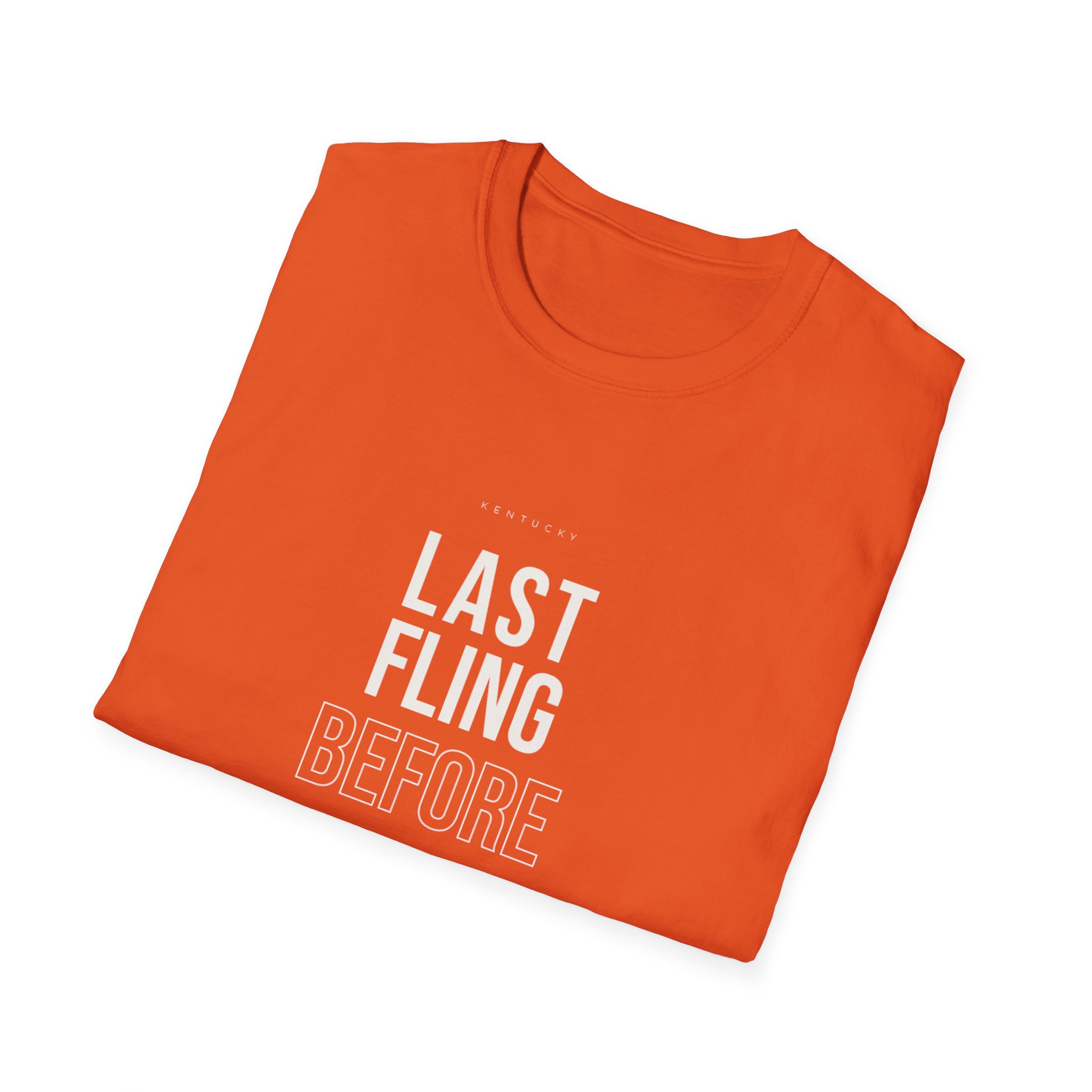 Bachelorette Party T-Shirt — "Last Fling Before The Ring" Graphic Tee - Image 10
