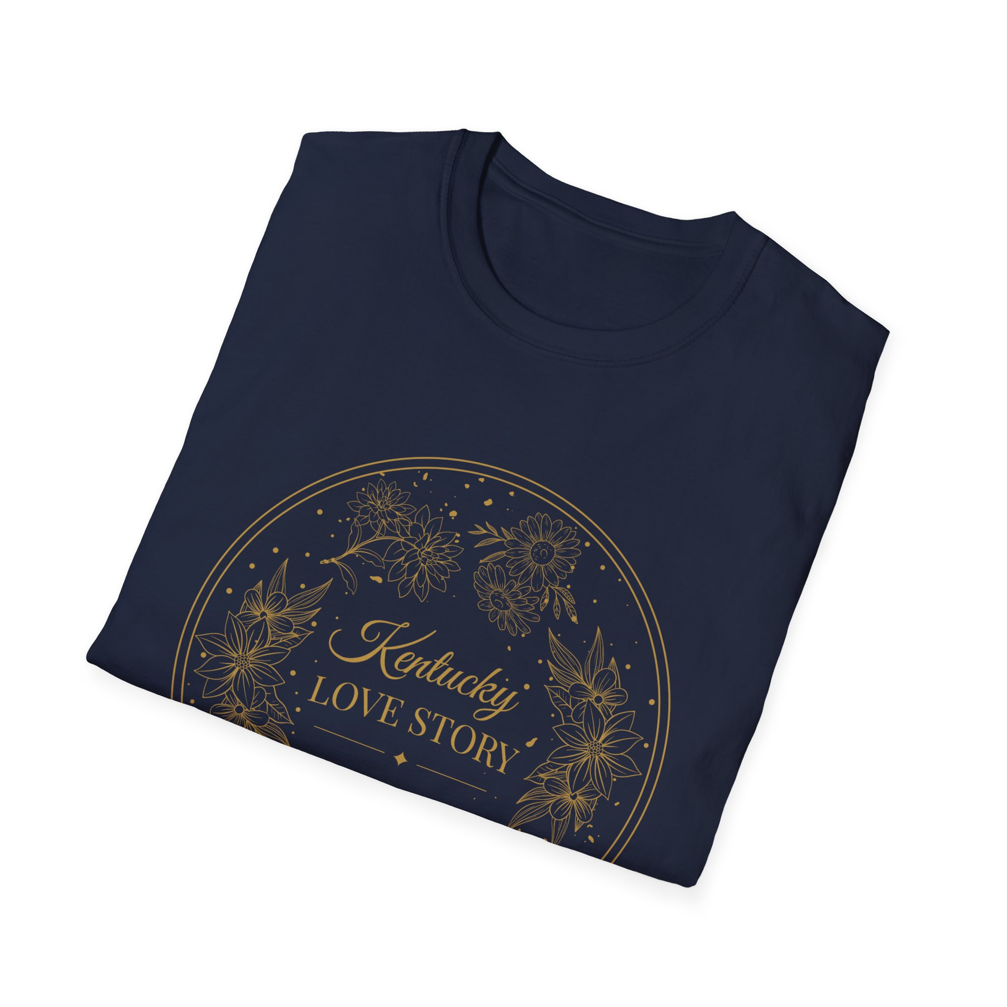 T-Shirt — Kentucky Love Store Floral Logo Tee - Image 4
