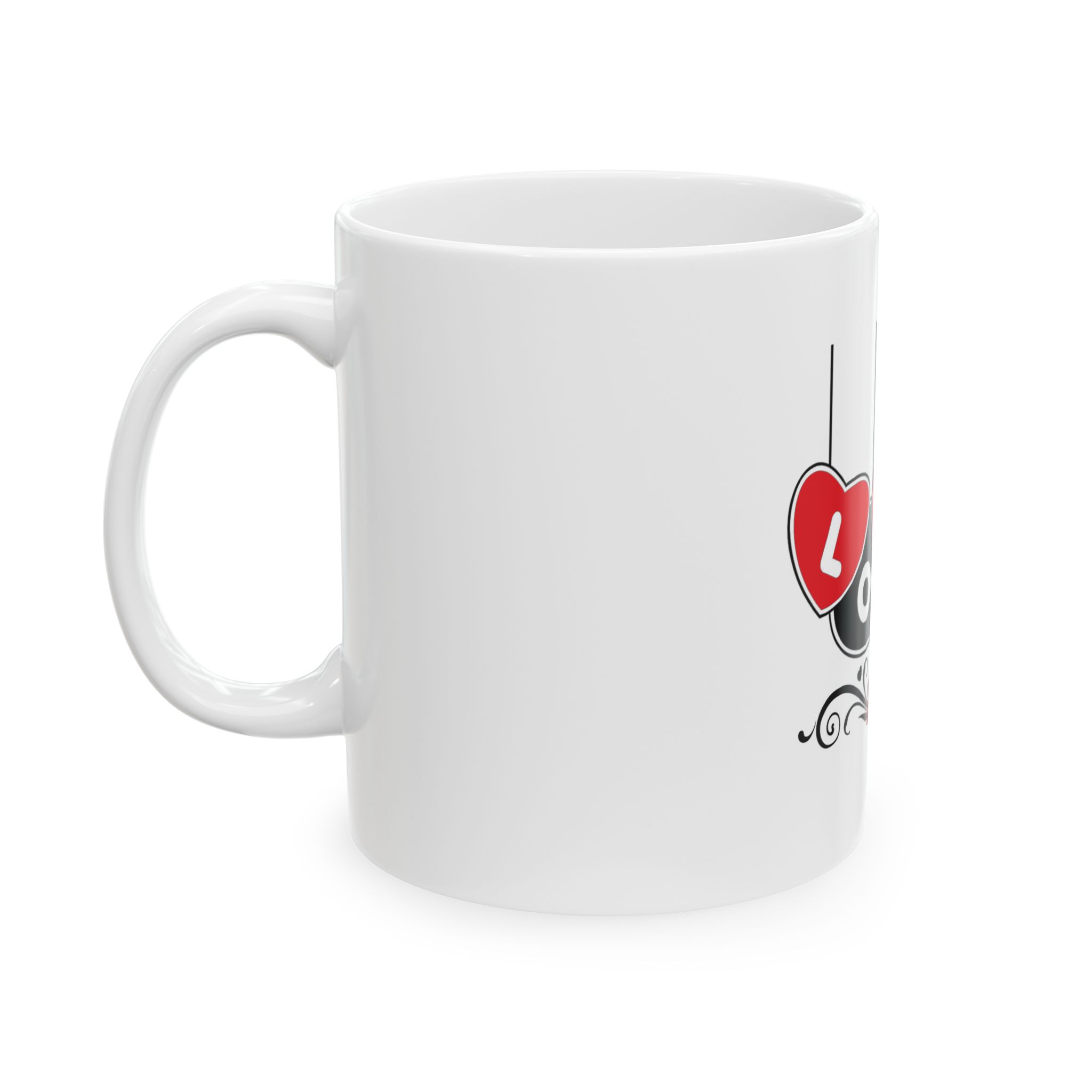 Love Heart Ceramic Mug – Valentine's Day 11oz/15oz Coffee Cup - Image 3