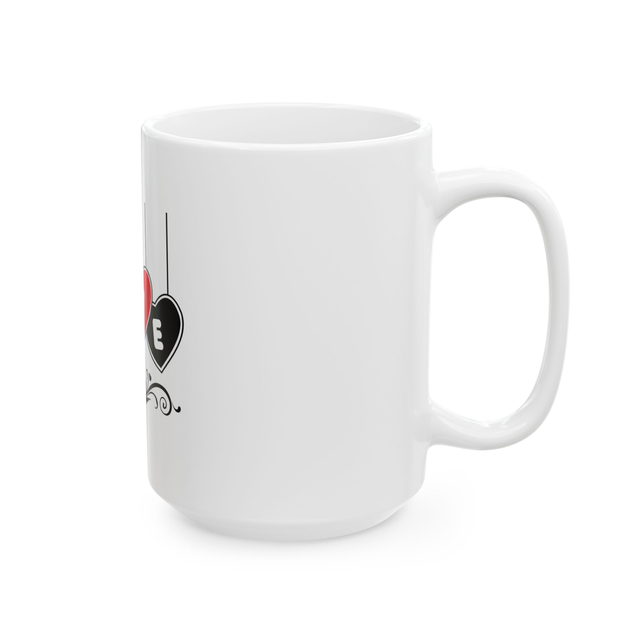 Love Heart Ceramic Mug – Valentine's Day 11oz/15oz Coffee Cup - Image 9