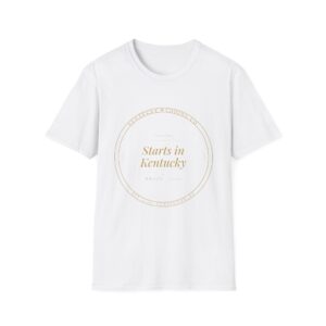 Kentucky Starts In Kentucky T-Shirt — Minimal State Pride Tee