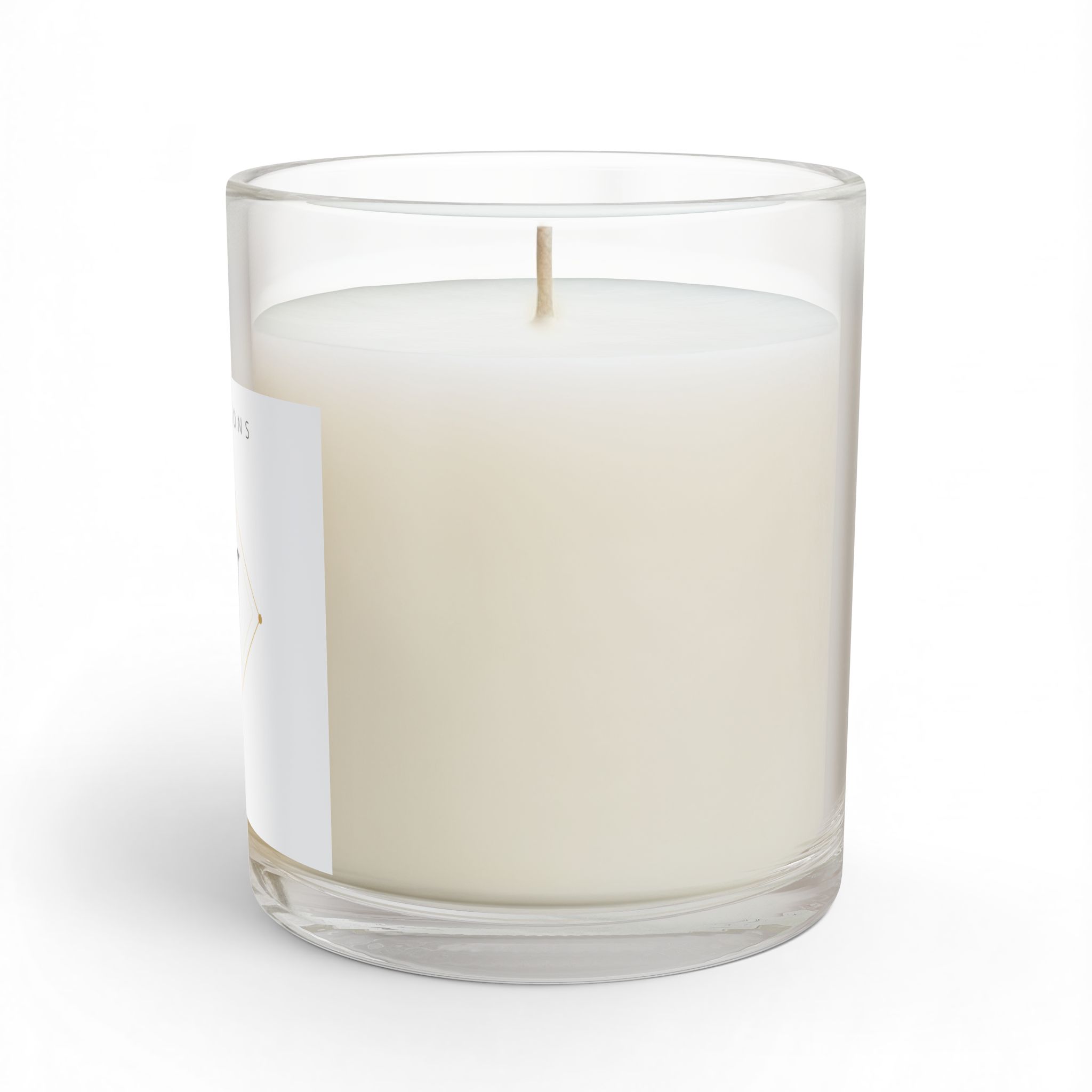 Personalized Monogram Glass Candle — Custom Initial "W" | 11oz Decorative Scented Candle, Housewarming & Wedding Gift - Image 3