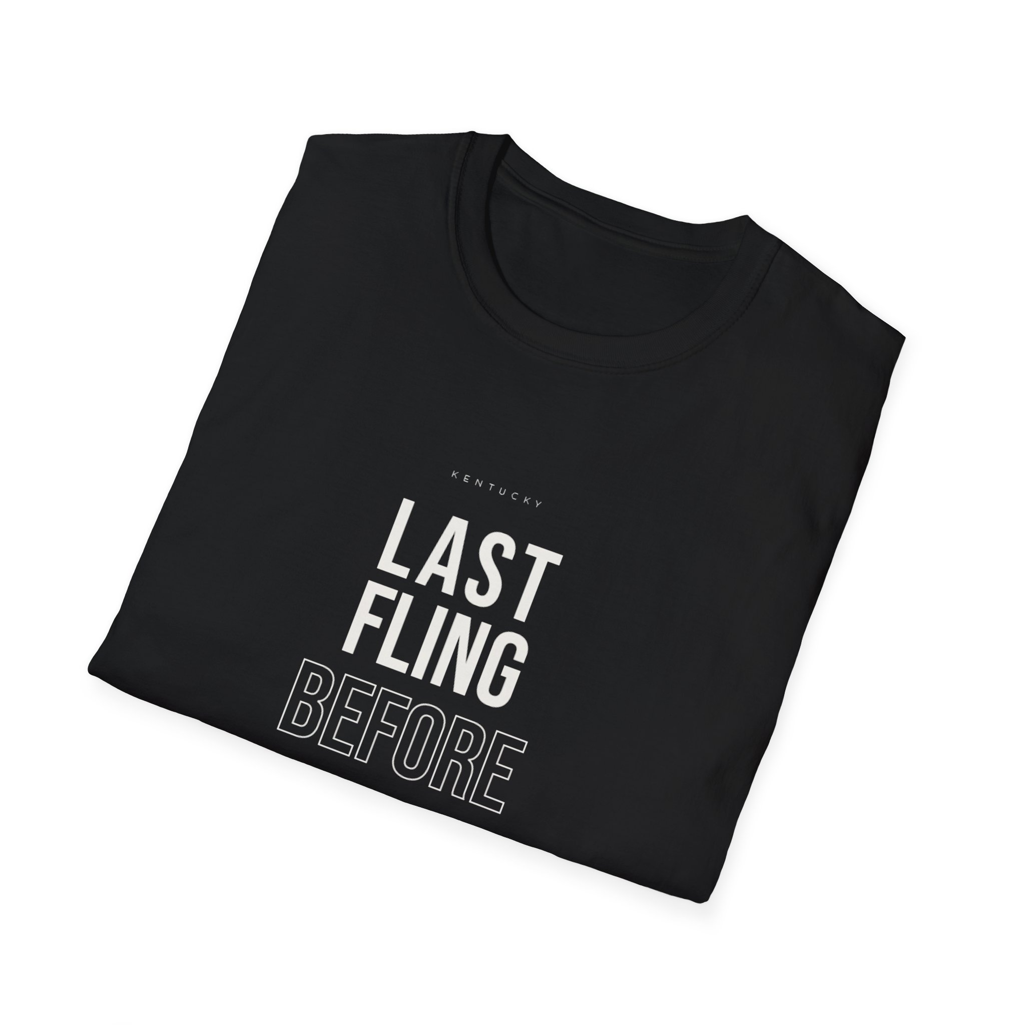 Bachelorette Party T-Shirt — "Last Fling Before The Ring" Graphic Tee - Image 7