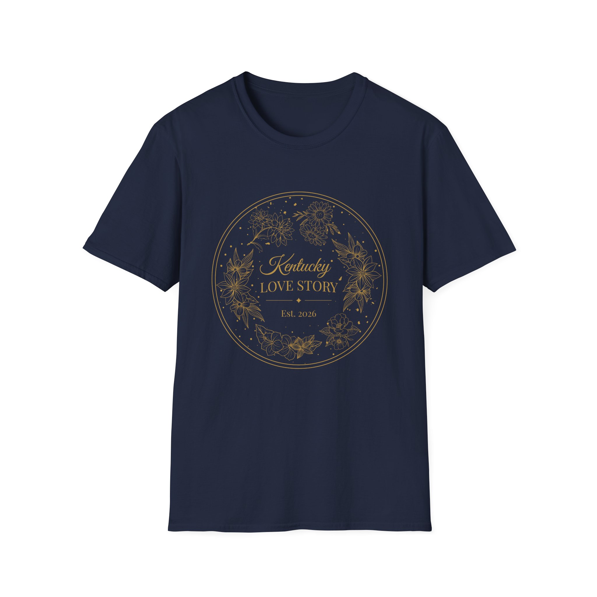 T-Shirt — Kentucky Love Store Floral Logo Tee