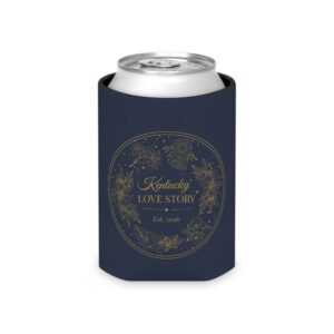 Can Cooler — Kentucky Love Story Floral Logo Can Cooler (Est. 2016)