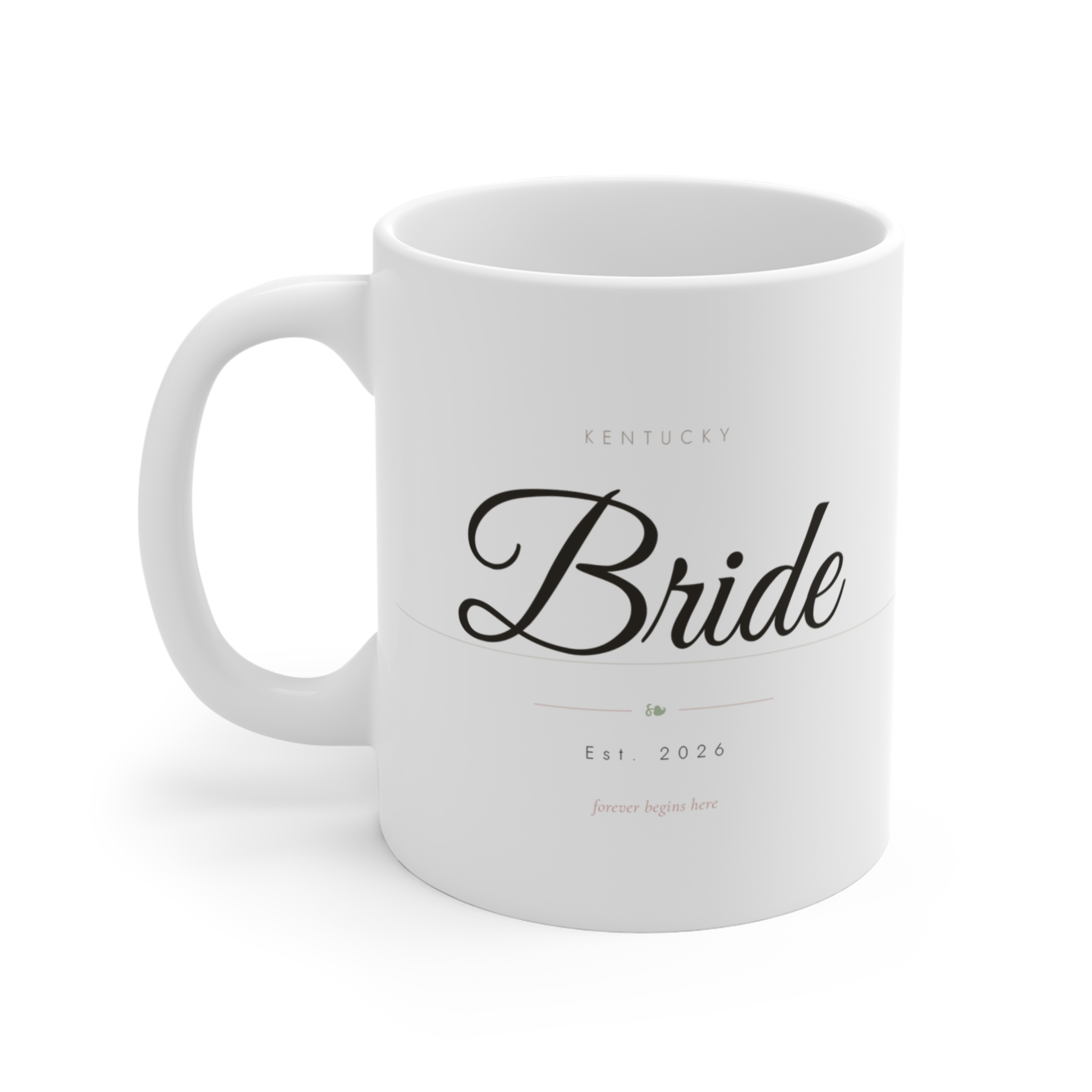 Bride Mug – Personalized 'Bride' Coffee Cup with State & Est. Date (Bridal Shower, Bachelorette Gift) - Image 3
