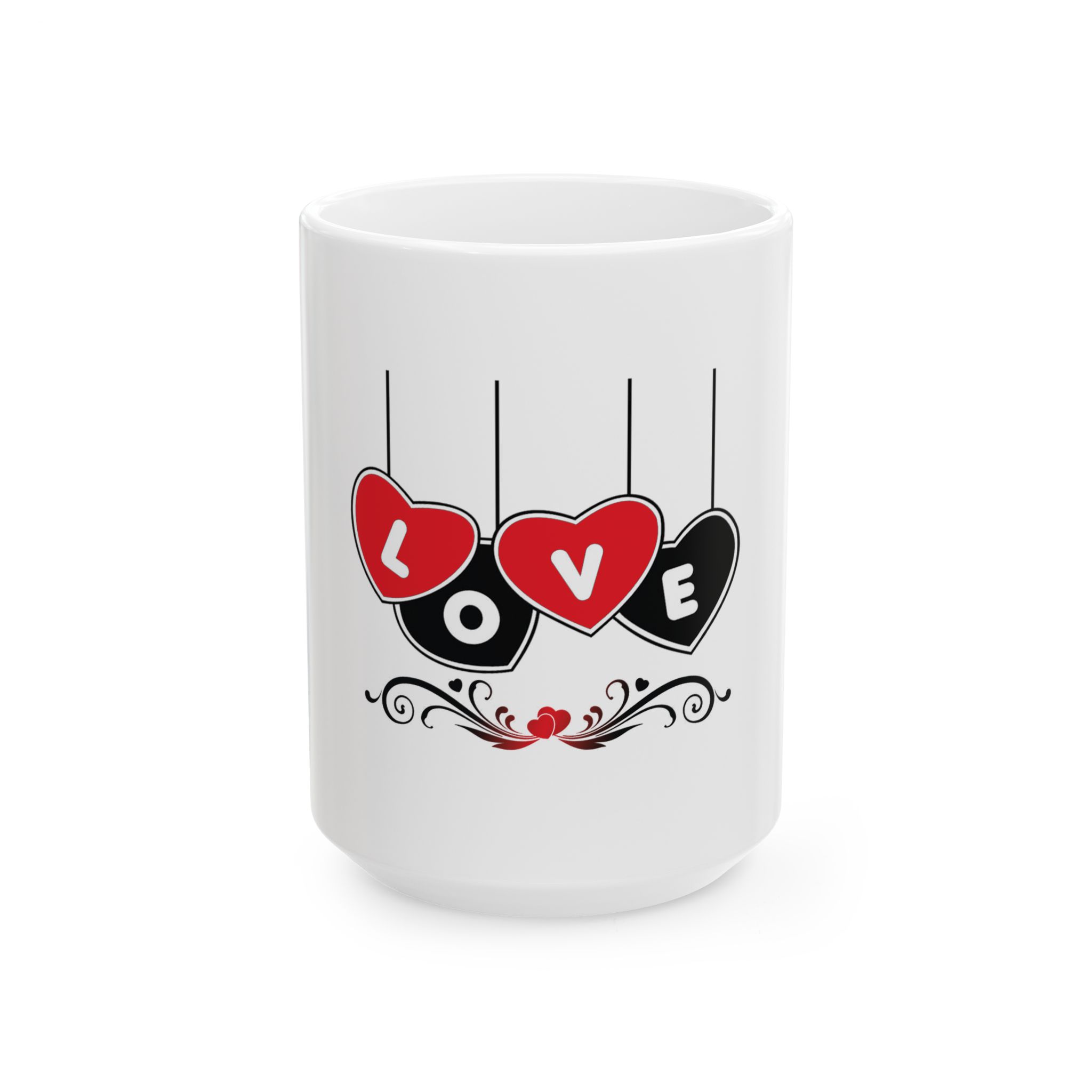Love Heart Ceramic Mug – Valentine's Day 11oz/15oz Coffee Cup - Image 6