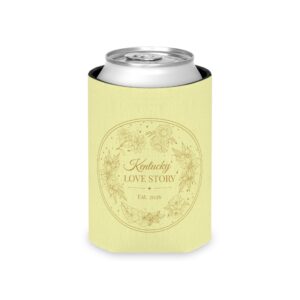 Can Cooler — Kentucky Love Story Floral Logo Can Cooler (Est. 2016)