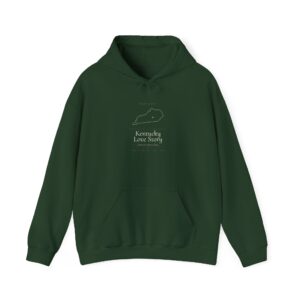 Kentucky Love Story Hoodie – State Outline Graphic Sweatshirt