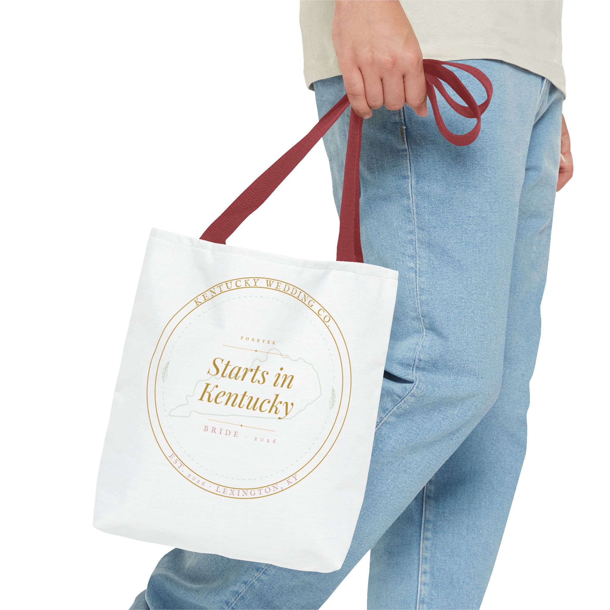 Kentucky Roots Tote Bag – “Starts in Kentucky” Vintage Badge Design - Image 7