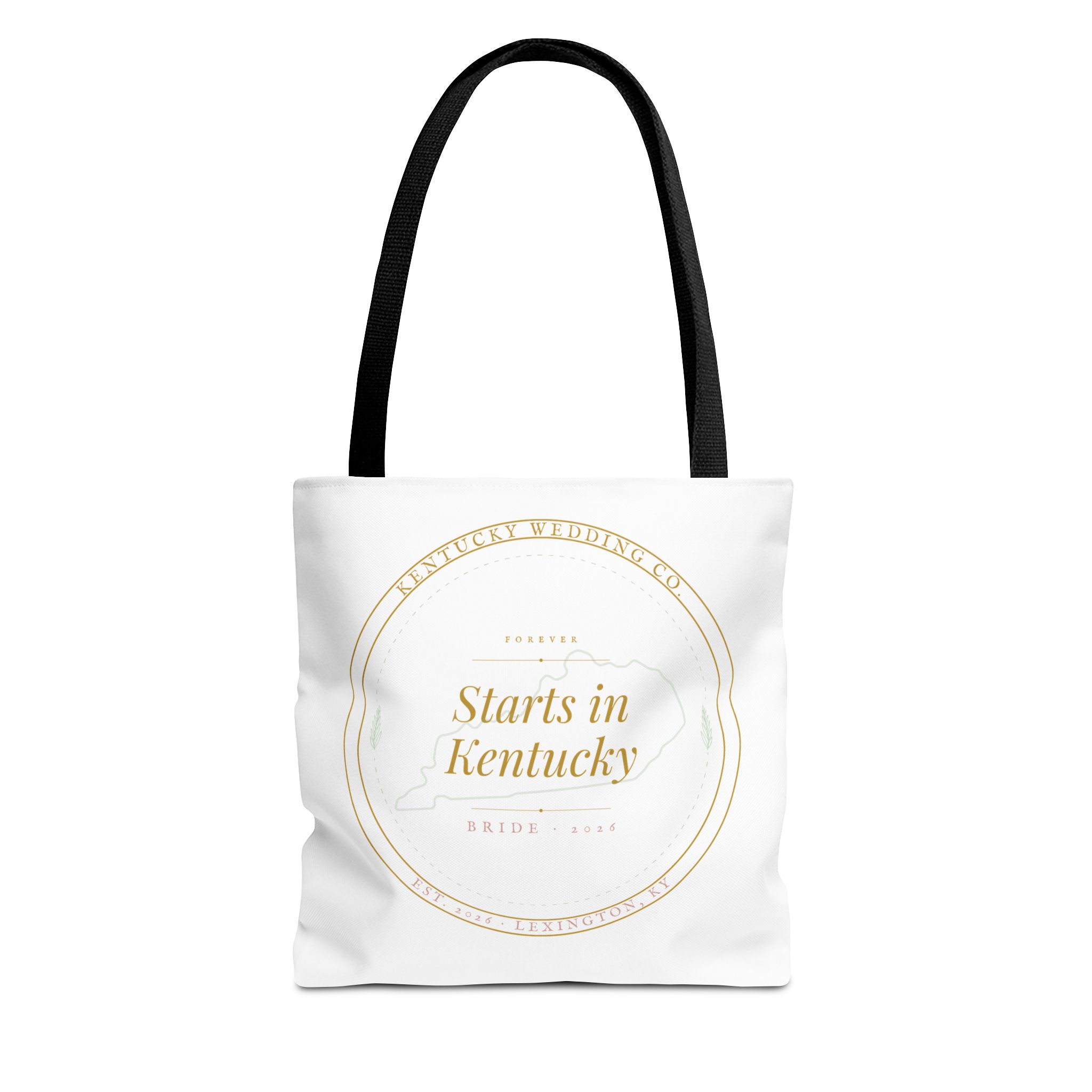 Kentucky Roots Tote Bag – “Starts in Kentucky” Vintage Badge Design