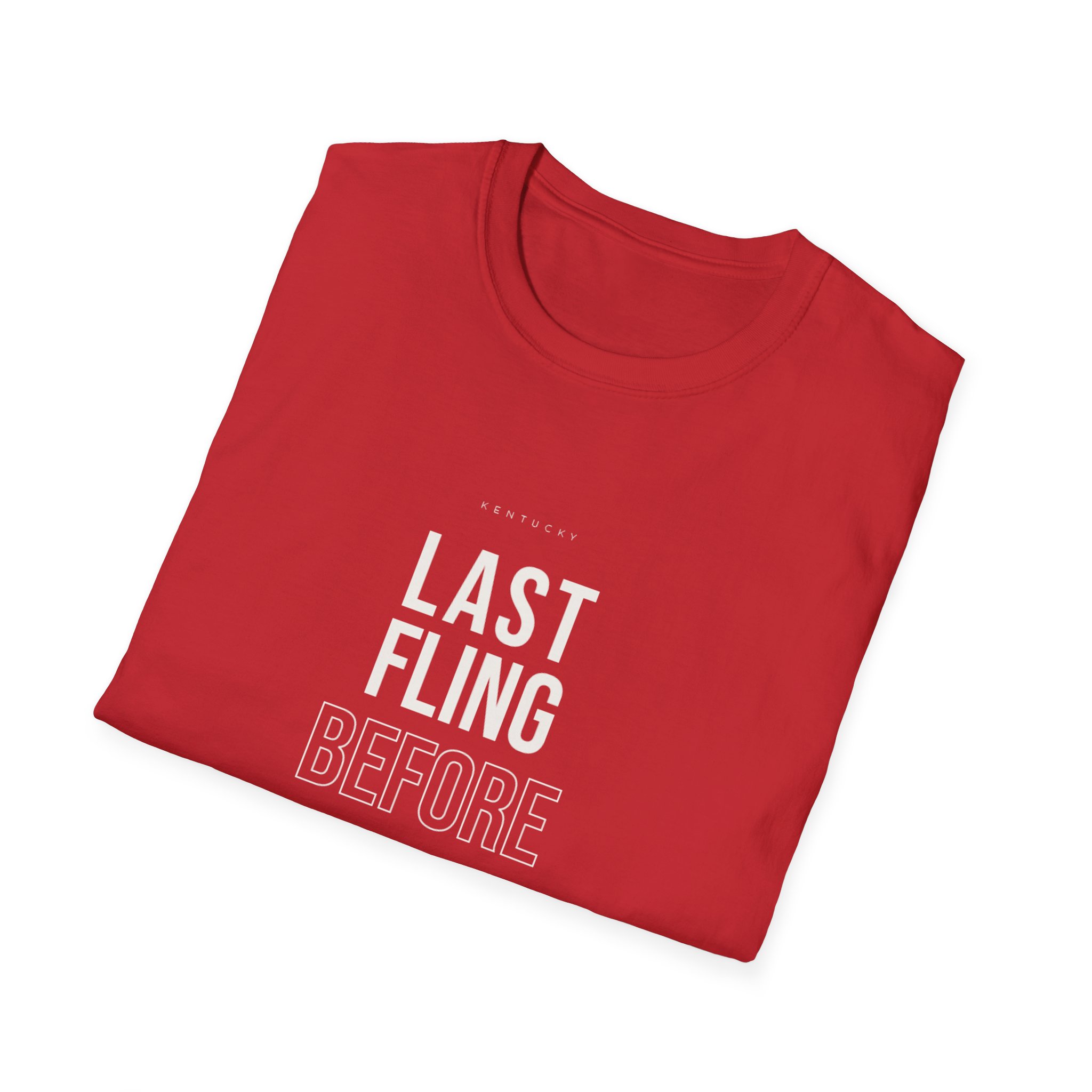 Bachelorette Party T-Shirt — "Last Fling Before The Ring" Graphic Tee - Image 27