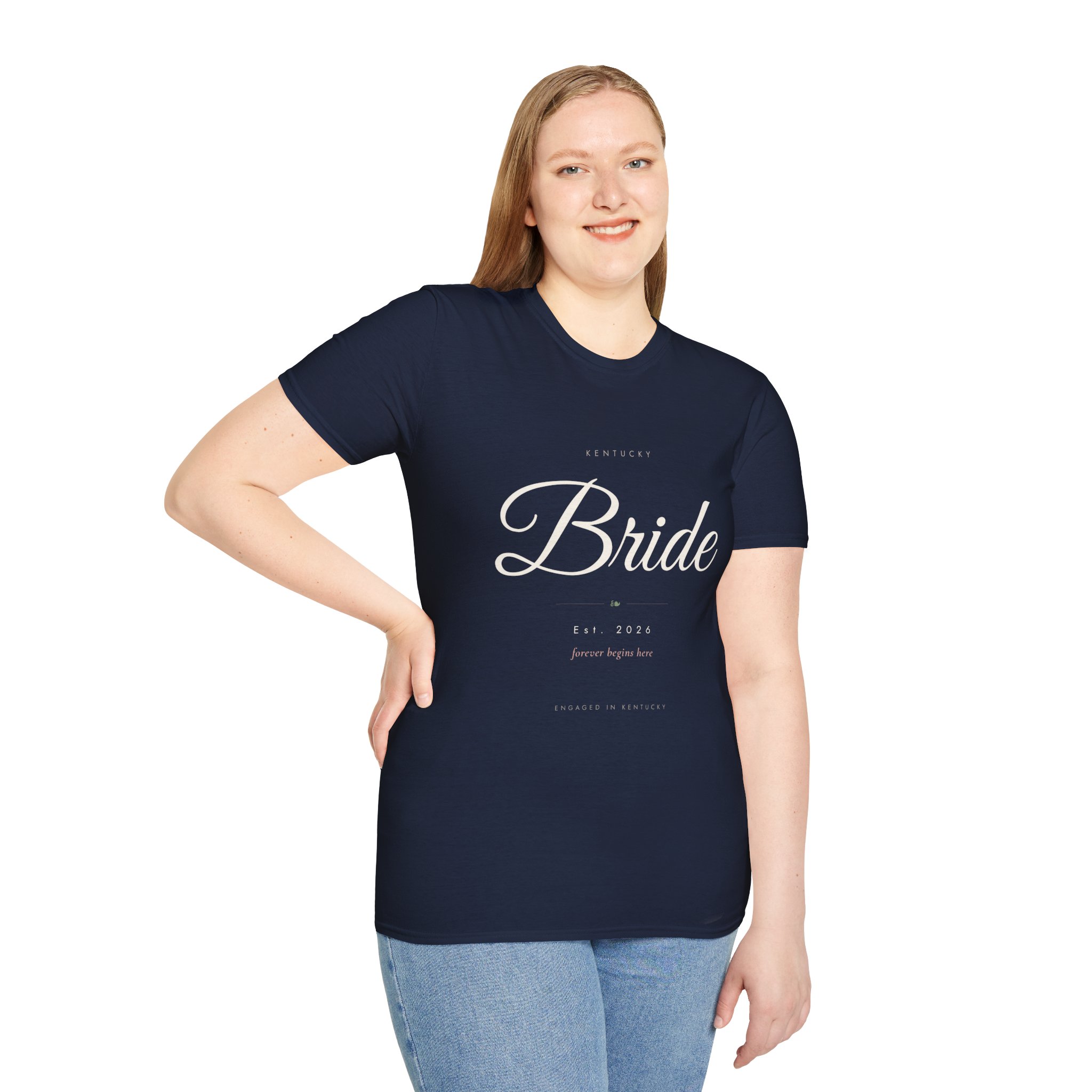Copy of Bride Script T‑Shirt — Elegant Bridal Tee for Bachelorette & Wedding Day - Image 4