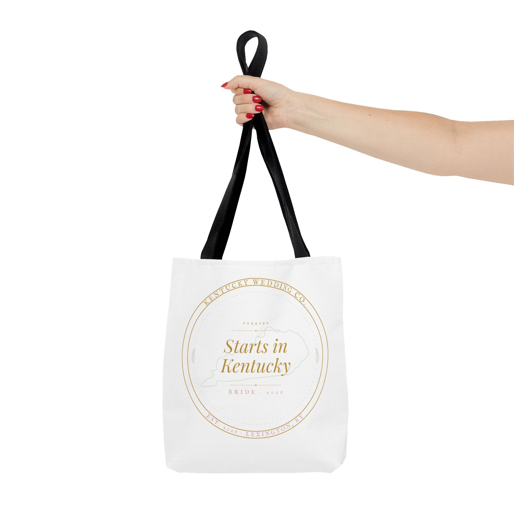 Kentucky Roots Tote Bag – “Starts in Kentucky” Vintage Badge Design - Image 4