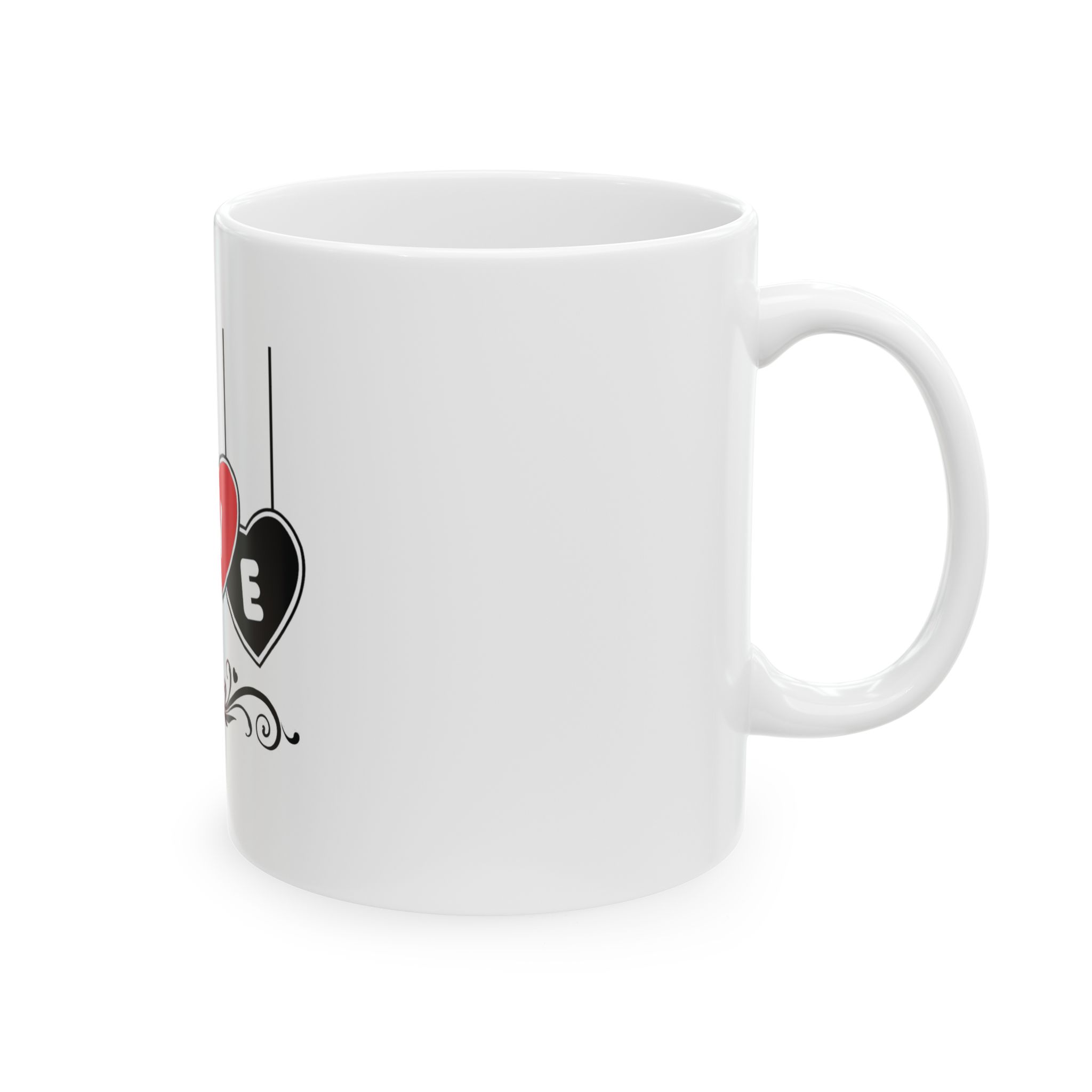 Love Heart Ceramic Mug – Valentine's Day 11oz/15oz Coffee Cup - Image 4