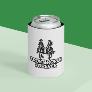 Can Cooler — Front Porch Forever Cowboy Drink Koozie